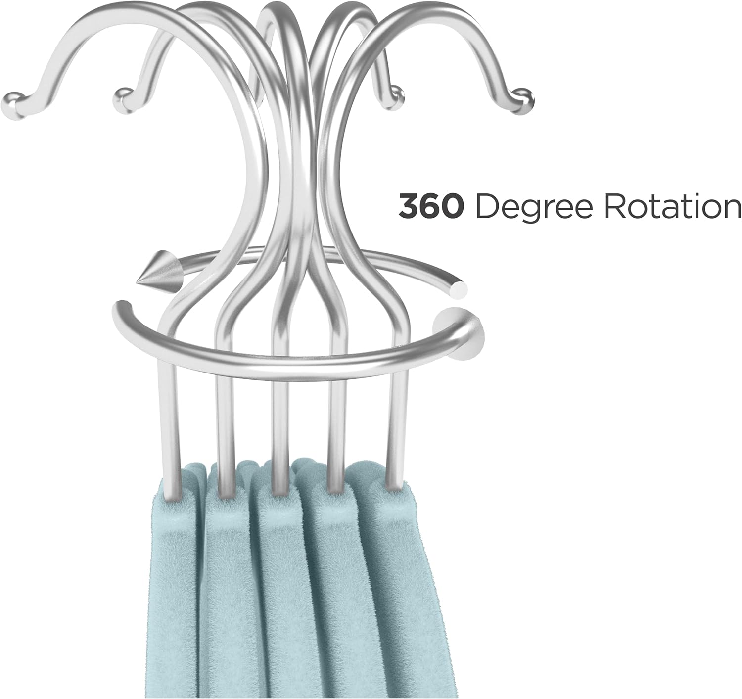 The Boring Hangers - 50 Velvet Baby Hangers Pack - Perfect for Newborn Clothes, Compact & Durable Design